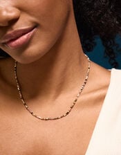 14ct Gold-Plated Beaded Necklace, , large