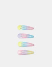 Girls Ombr&eacute; Glitter Hair Clips, , large