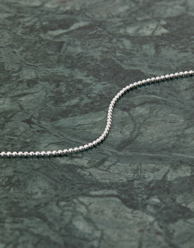 Sterling Silver Ball Chain Necklace, , large