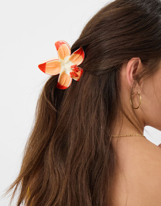 Tropical Lily Claw Clip, , large