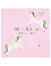 Retro Unicorn Set of Little Letters, , large
