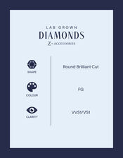 Lab Grown Diamond Pav&eacute; Initial Pendant Necklace 9ct Gold, Gold (GOLD), large