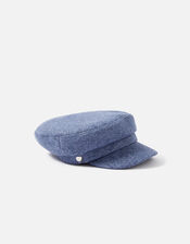 Marl Baker Boy , Blue (BLUE), large