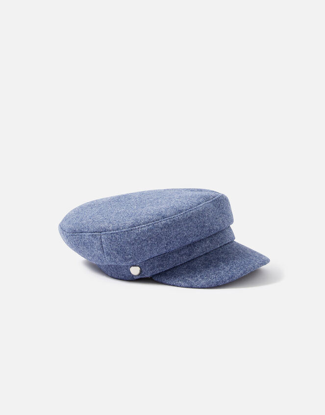 Marl Baker Boy , Blue (BLUE), large