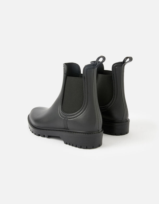 Chelsea Rain Boots, Black (BLACK), large
