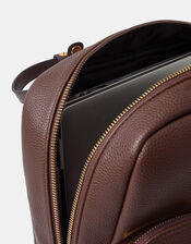 Lola Laptop Backpack, Brown (CHOCOLATE), large