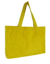 Cord Shopper Bag, Green (LIME), large