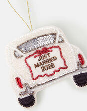 2026 Just Married Christmas Tree Decoration, , large