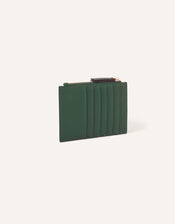 Large Zip Card Holder, Green (GREEN), large