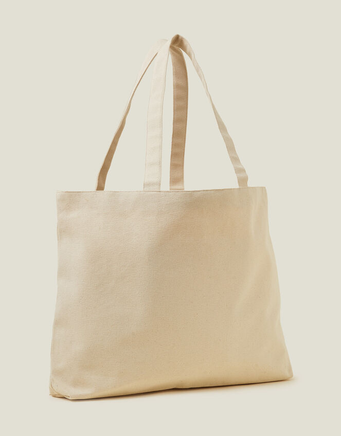 Embroidered Shopper Bag | Tote & Shopper bags | Accessorize UK