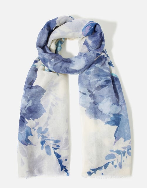 Erica Floral Print Scarf, , large