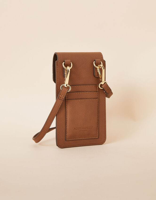 Envelope Phone Bag, Tan (TAN), large