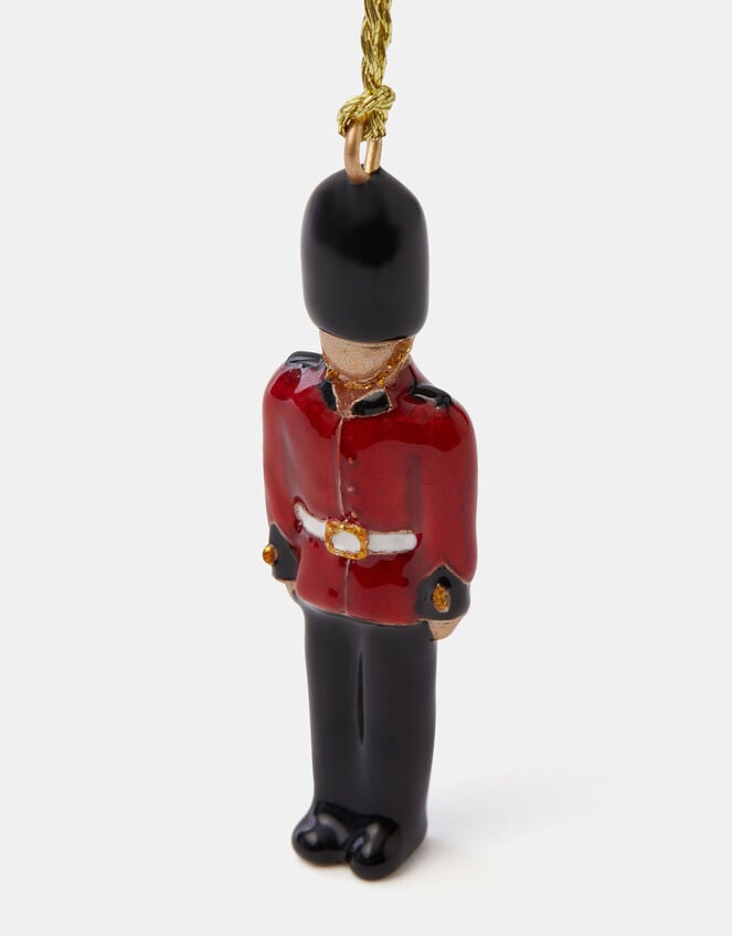 Enamel London Guard Christmas Tree Decoration, , large