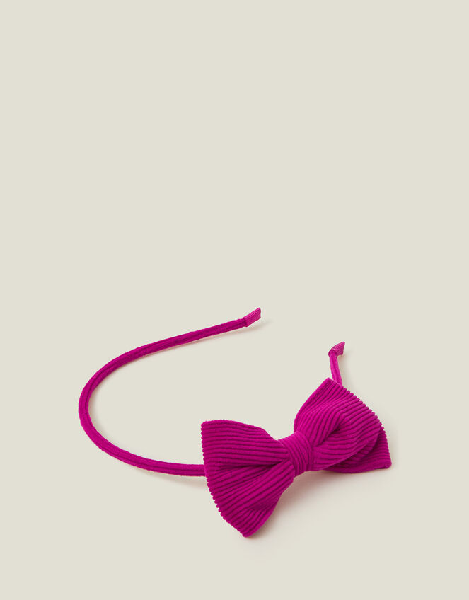 Girls Bow Headband, , large