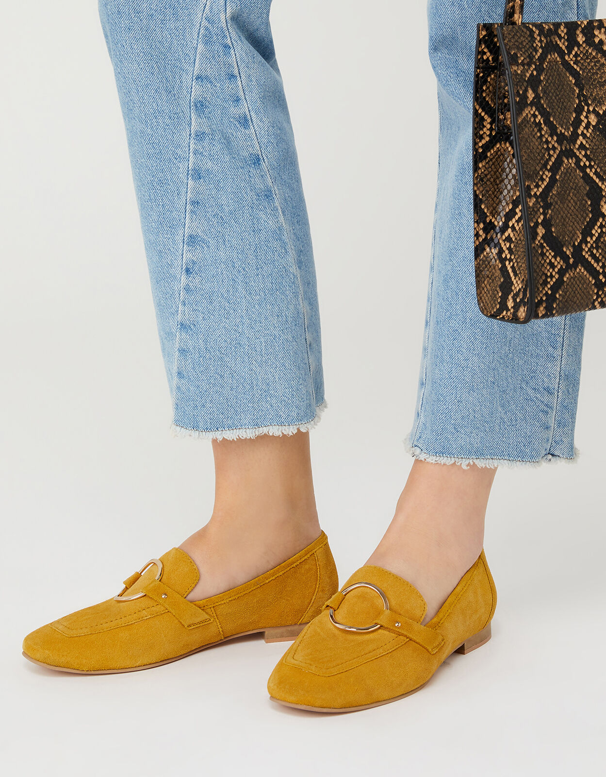Yellow flat shoes uk shop
