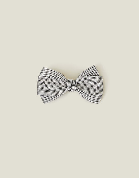 Statement Sparkle Bow Hair Clip, , large