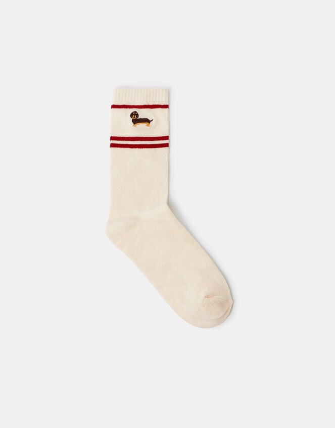 Sausage Dog Varsity Socks, , large