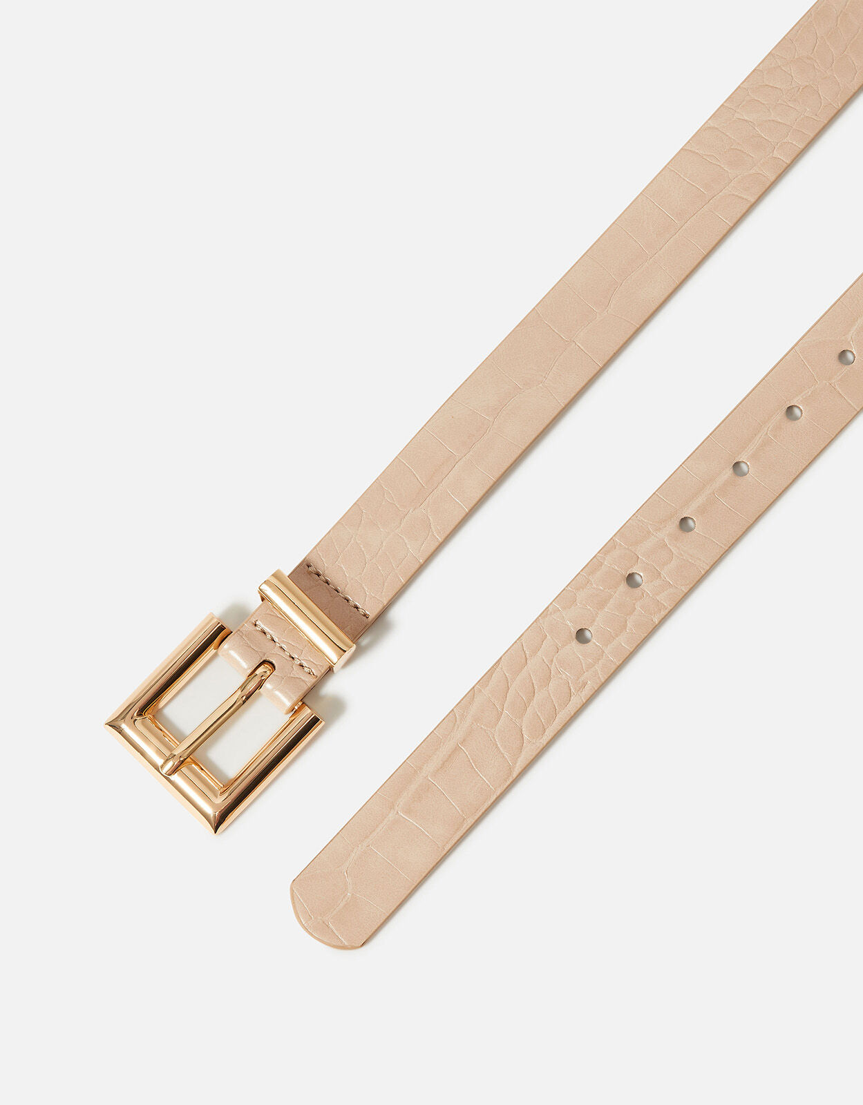 Faux sales croc belt