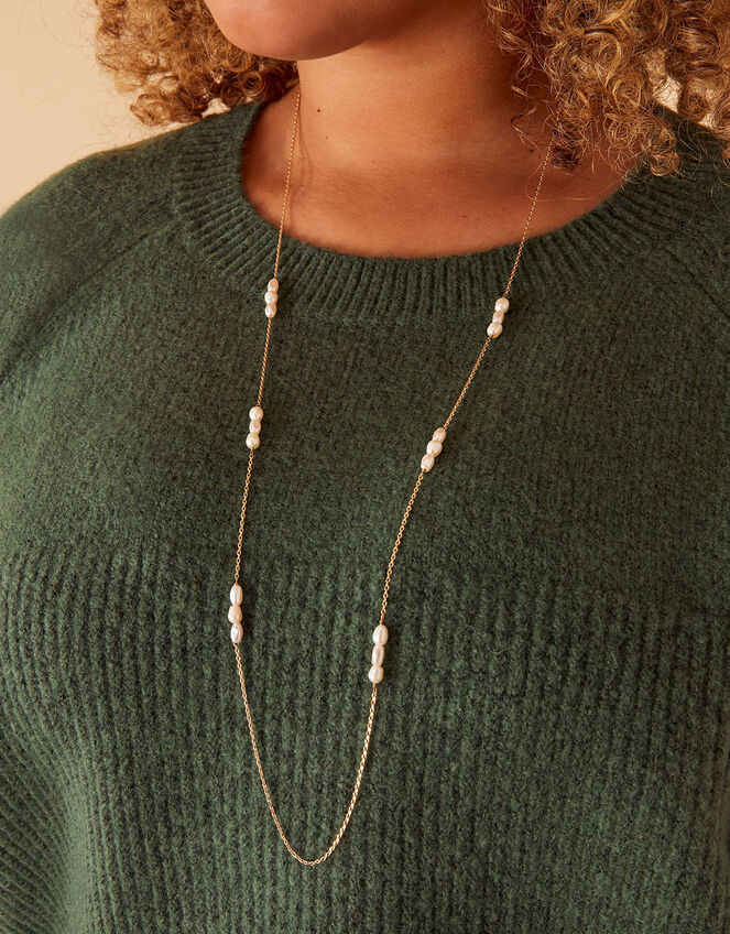 Long Pearl Rope Necklace Necklaces Accessorize UK