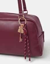 Accessorize x Good Manners Heart Charm Bowler Bag, , large