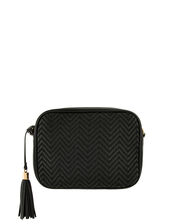 Weave Textile Camera Bag, Black (BLACK), large