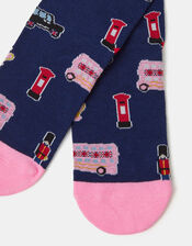 London Print Socks, , large