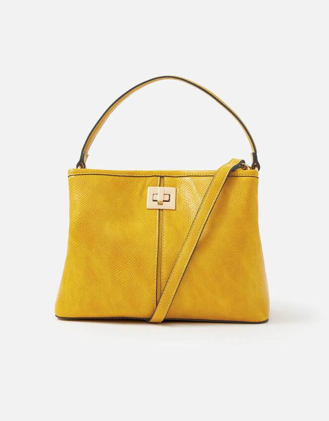 Rosie Handheld Bag, Yellow (OCHRE), large