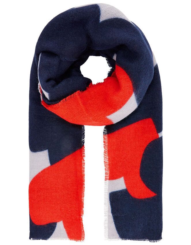 Heart-to-Heart Blanket Scarf, , large