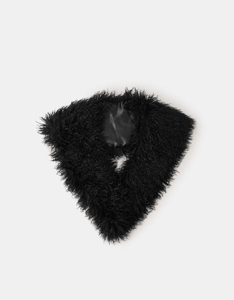 Shaggy Faux Fur Tippet Scarf, , large