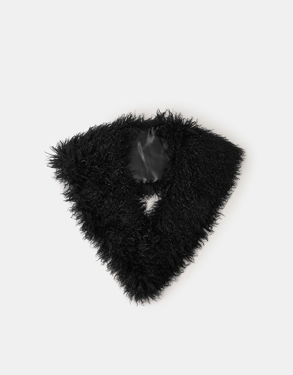 Shaggy Faux Fur Tippet Scarf, , large