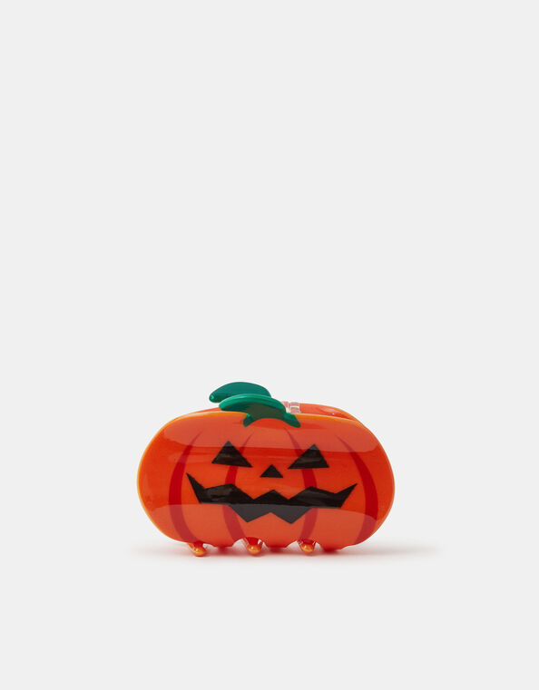 Halloween Pumpkin Claw Clip, , large
