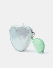 Girls Strawberry Bag & Lime Purse, , large