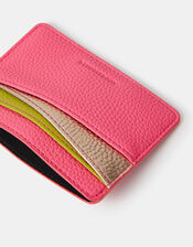 Curved Colour Block Card Holder , , large