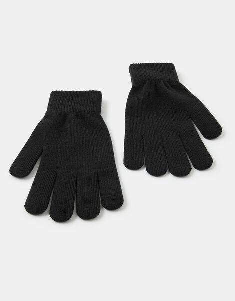 Super-Stretchy Knit Gloves , , large