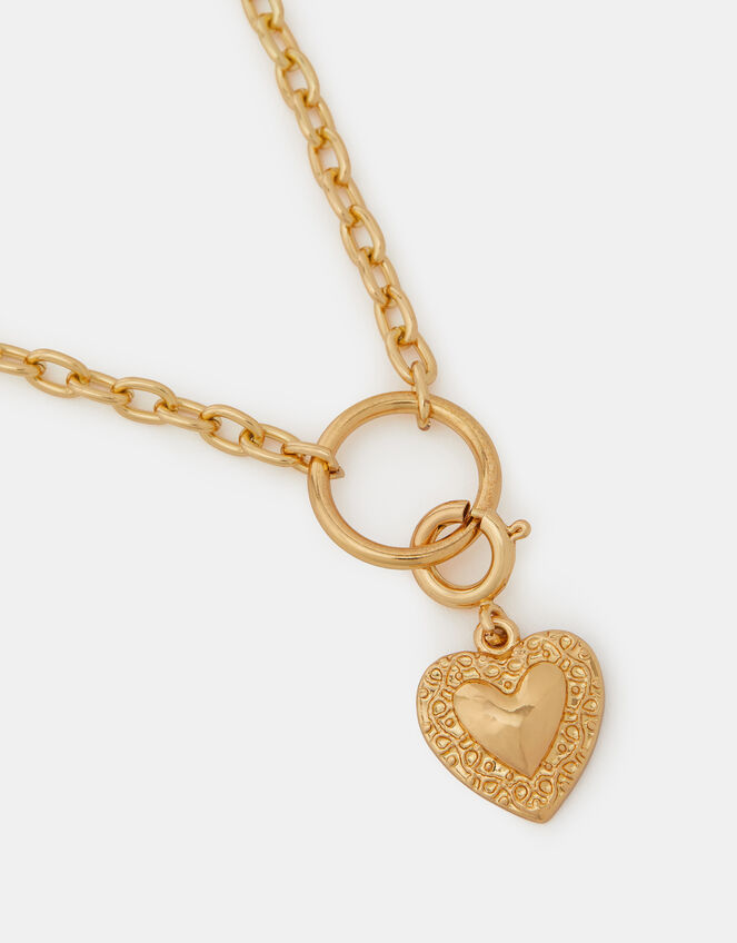 Deco Heart Jewellery Charm, , large