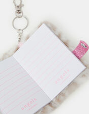 Girls Mini Fluffy Cat Keychain, , large