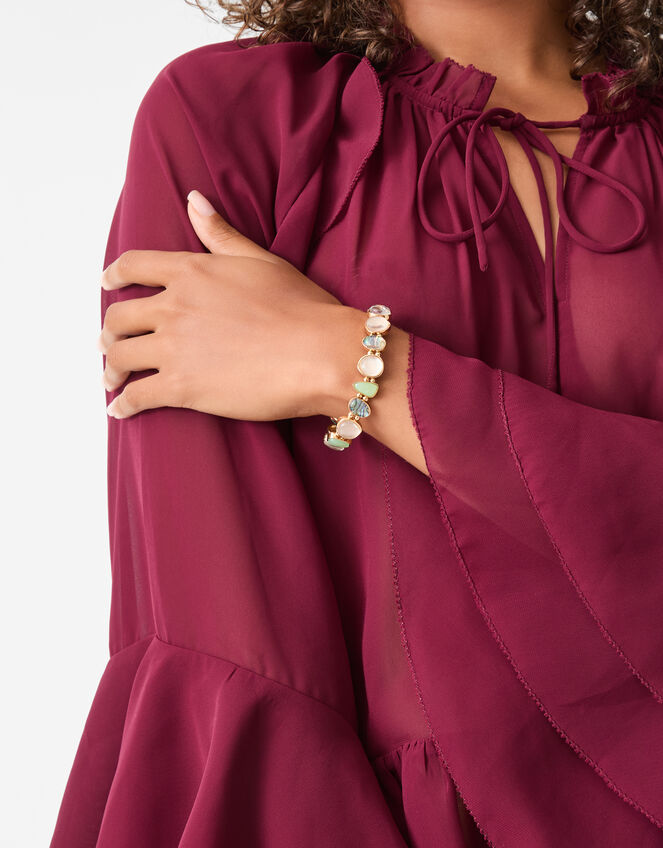 Mix Stone Stretch Bracelet, , large