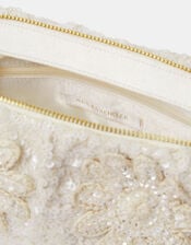 Macrame Sequin Clutch Bag, , large