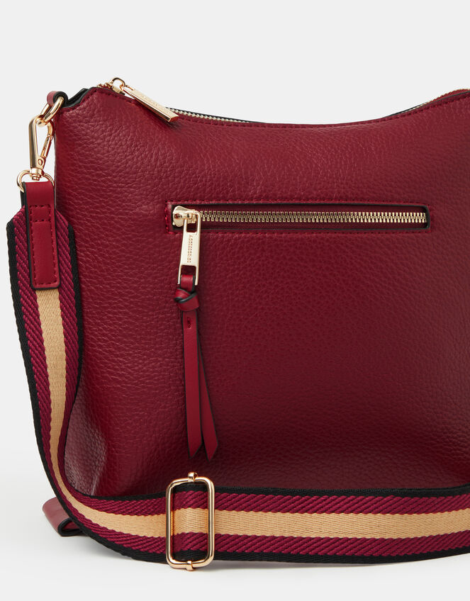 Webbing Strap Messenger Crossbody Bag, , large