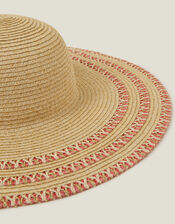 Braided Edge Floppy Hat, , large