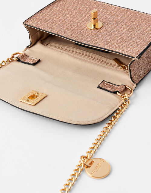 glitter cross body bag