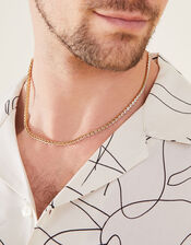 Gold-Plated Sparkle Tennis Necklace, , large
