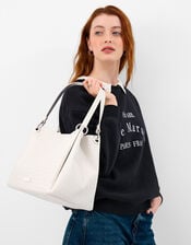 Woven Shoulder Bag, , large