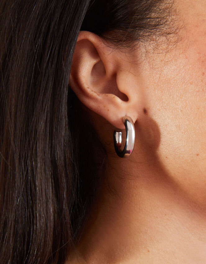 Small Chunky Hoops, , large