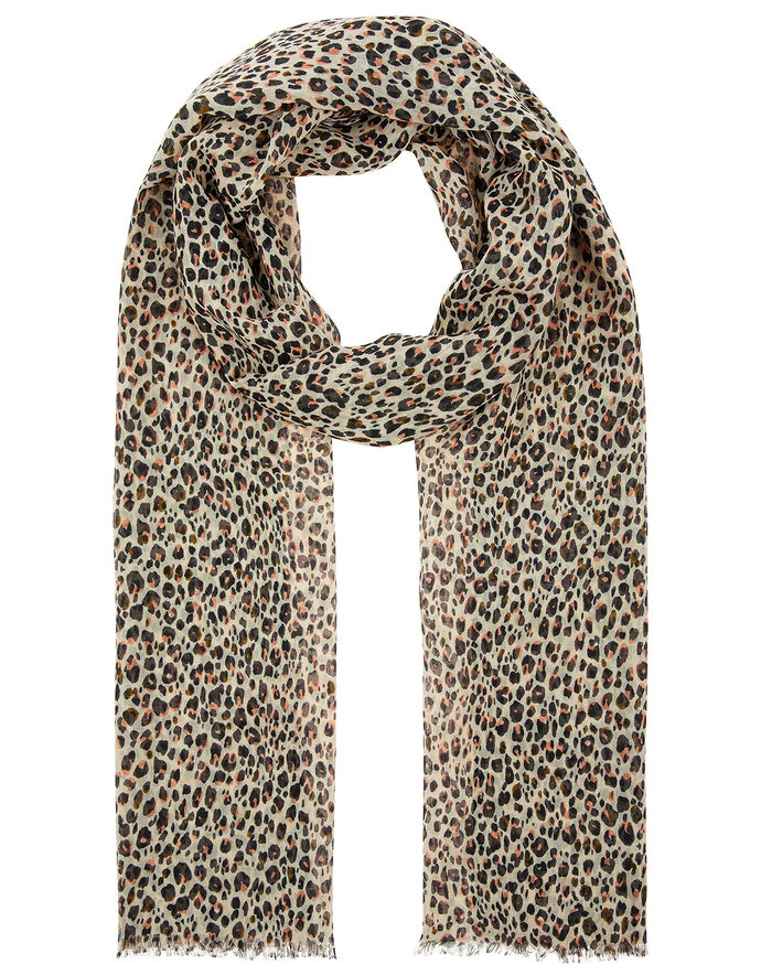 Leopard Print Scarf | Lightweight scarves | Accessorize UK