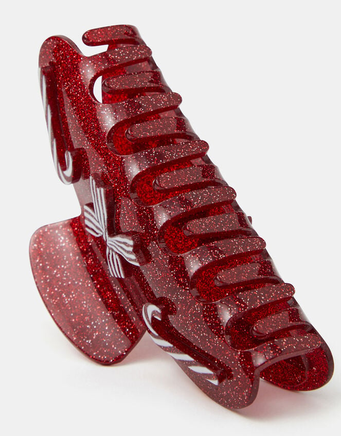 Christmas Candy Cane Claw Clip, , large