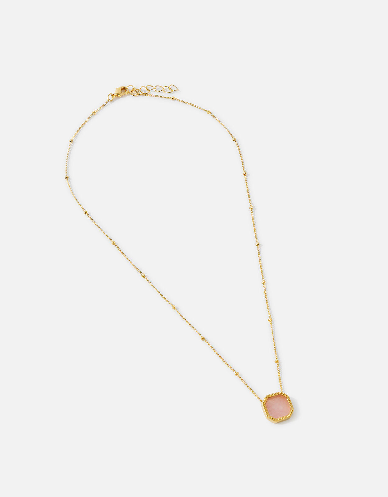 Gold-Plated Healing Stone Rose Quartz 
