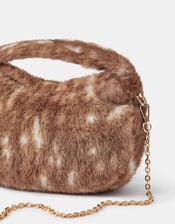 Faux Fur Bambi Bag, , large