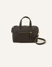 Front Pocket Handheld Bag, Black (BLACK), large