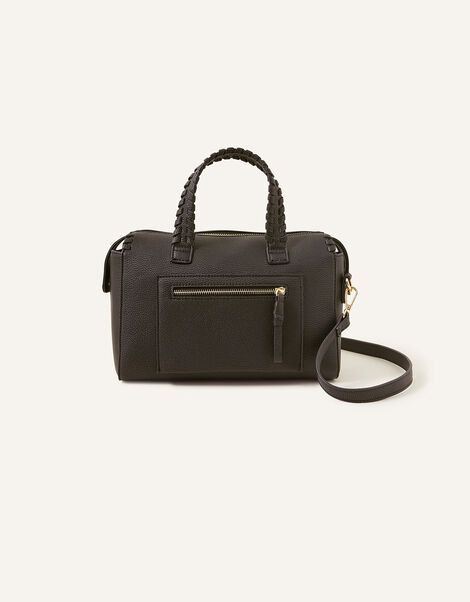 Front Pocket Handheld Bag, Black (BLACK), large